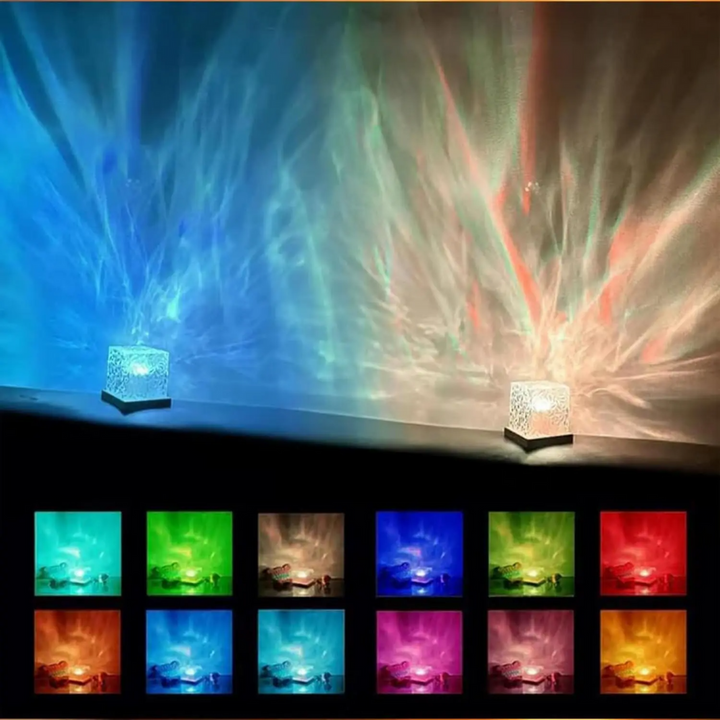 Glowéa™ | LED Glas-Design Tischlampe
