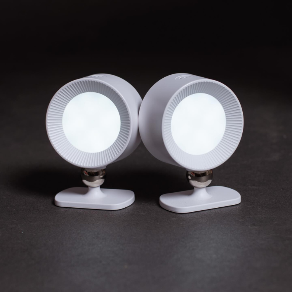 Rotalux™ | Kabellose 360° LED-Wandleuchte