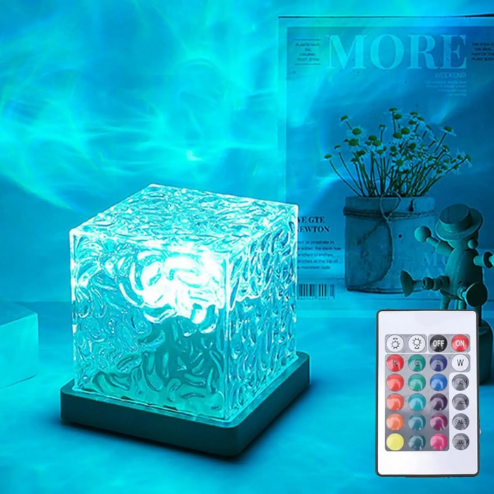 Glowéa™ | LED Glas-Design Tischlampe