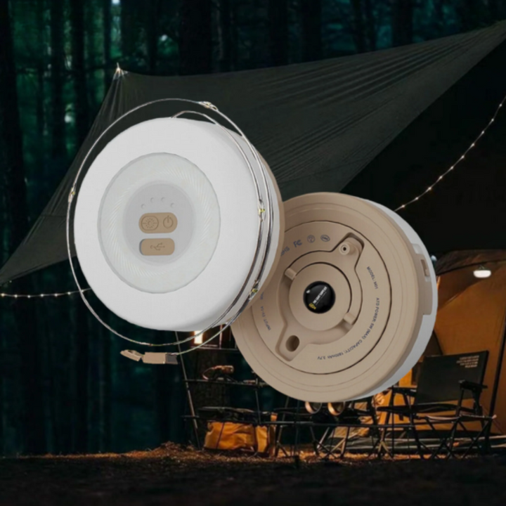Solarlume™ | LED Solar-Lichterkette Khaki