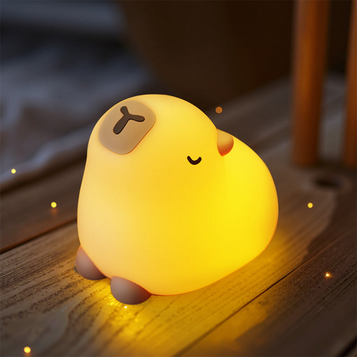 Tinylume™ | Tierisches LED-Nachtlicht Yoga-Capybara