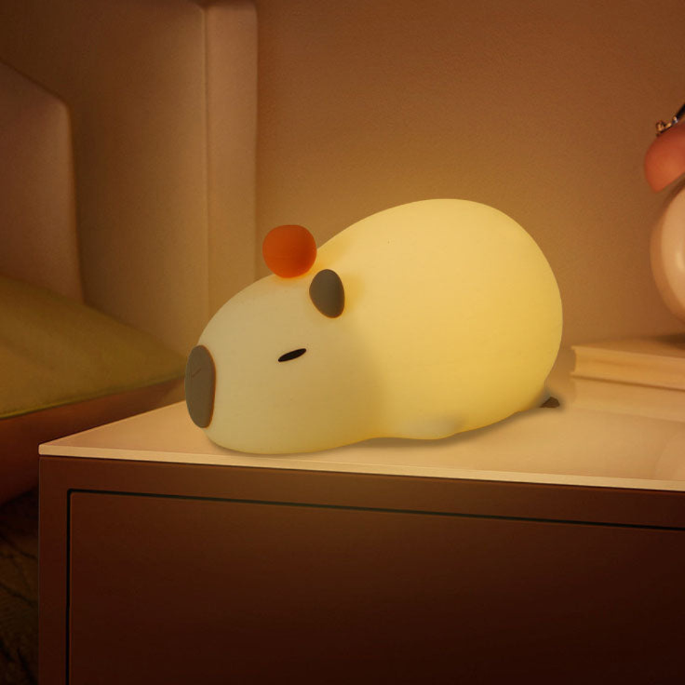 Tinylume™ | Tierisches LED-Nachtlicht Faule Capybara