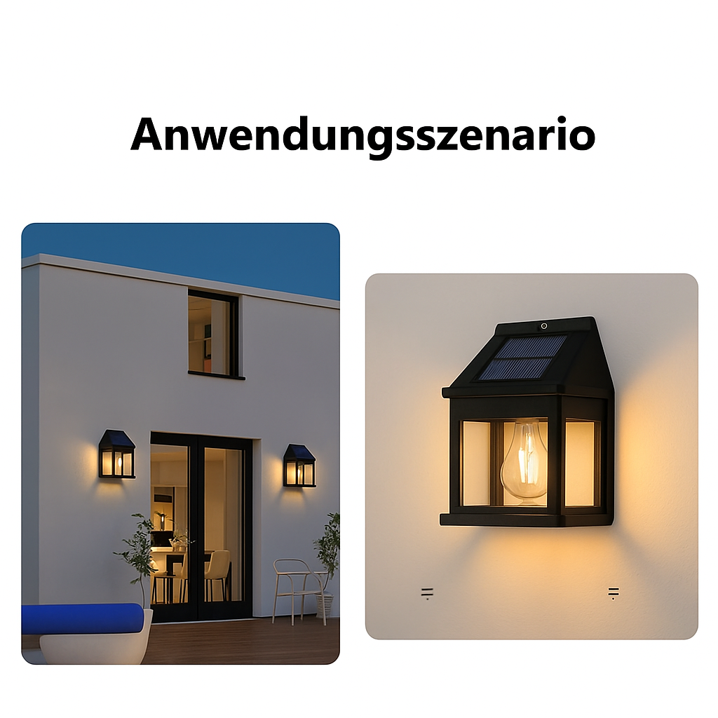 Nordluxa™ | Automatische & Wetterfeste Solarlampe