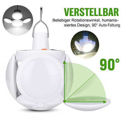 Heliora™ | die revolutionäre 360° faltbare Notleuchte