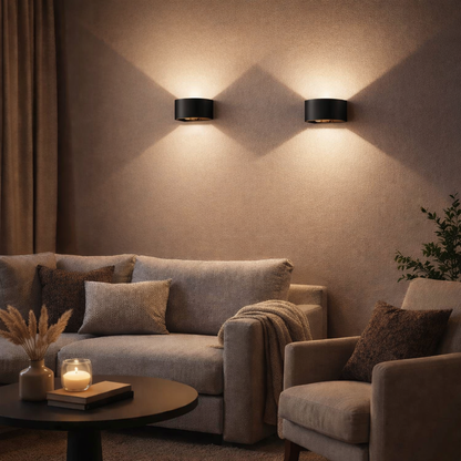 Kabellose LED Wandleuchte mit Bewegungsmelder – Wiederaufladbare Wandlampe Innen, 3 Lichtfarben, Fernbedienung, Nachtlicht für Flur, Treppe & Schlafzimmer (2er-Set)