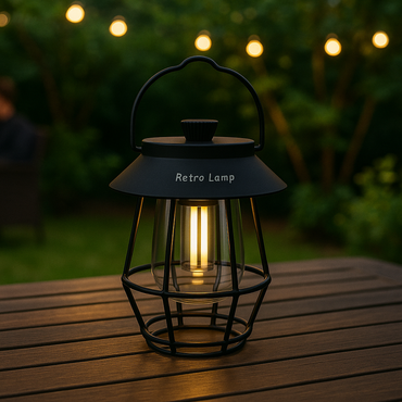 Lumvana™ | Nostalgische Campingleuchte mit Charme