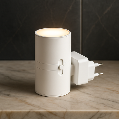LED Steckdosenlampe – modernes Nachtlicht & kompakte Design-Lampe für Schlafzimmer & Flur