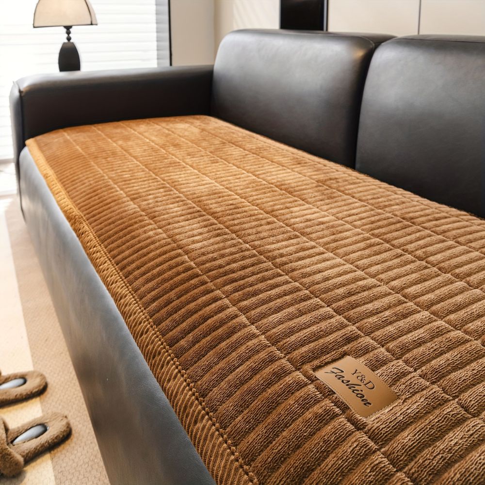 Gesteppter Sofaschoner pro Sitzfläche
