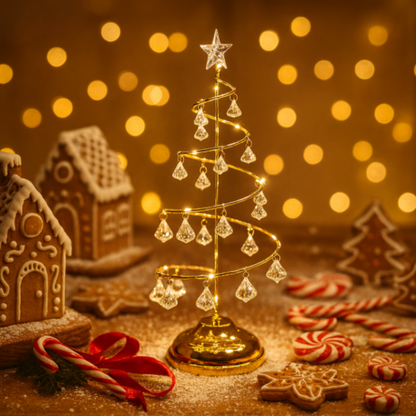 Crystalis™ | Zauberhafter Lichtbaum mit Sternspitze