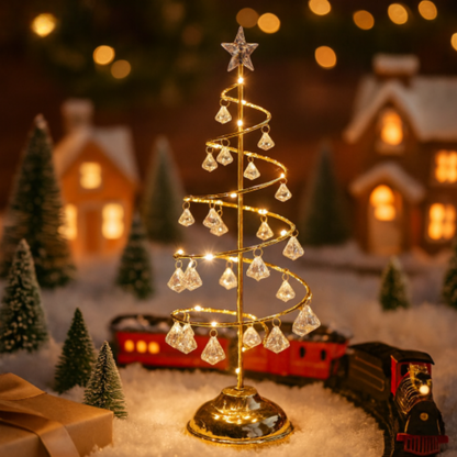 Crystalis™ | Zauberhafter Lichtbaum mit Sternspitze