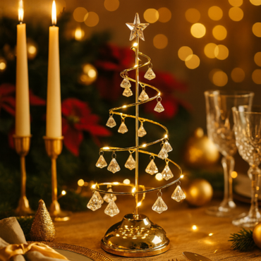 Crystalis™ | Zauberhafter Lichtbaum mit Sternspitze