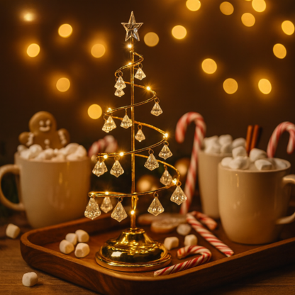 Crystalis™ | Zauberhafter Lichtbaum mit Sternspitze