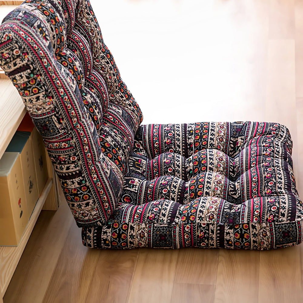 Boho-Sitzkissen Diora 55 x 55 x 10 cm