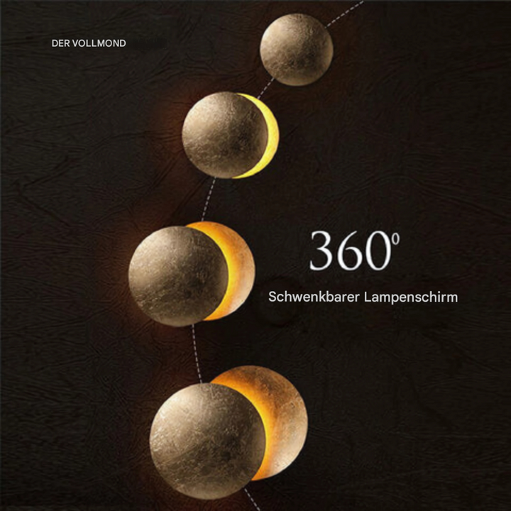 Auraflex™ | Schwenkbare Gold-LED Wandleuchte
