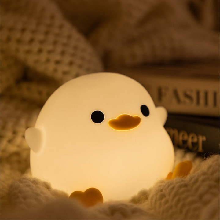 Cuddluna™ | LED Silikon-Nachtlicht Liebenswerte Ente