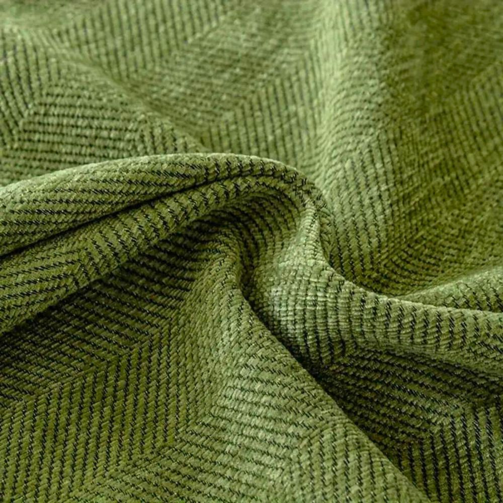 Plüschige Chenille-Sofadecke, farbecht
