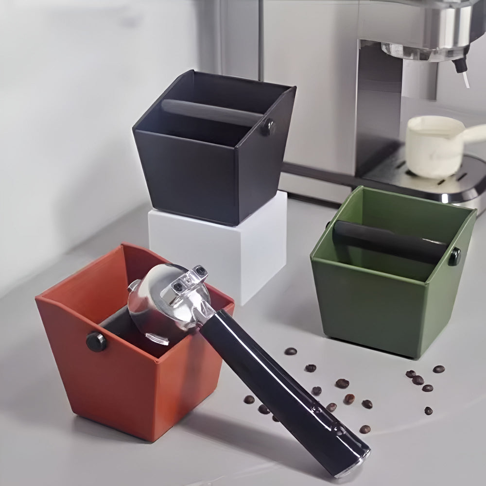 Facettierter Kaffeesatzbehälter aus ABS