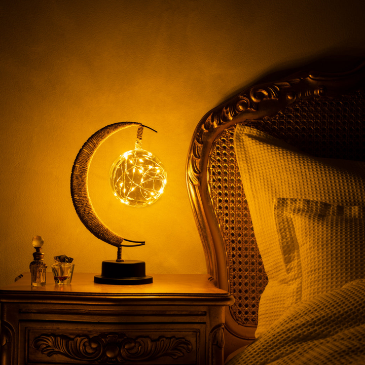 Lunéora™ | LED Mond-Tischlampe