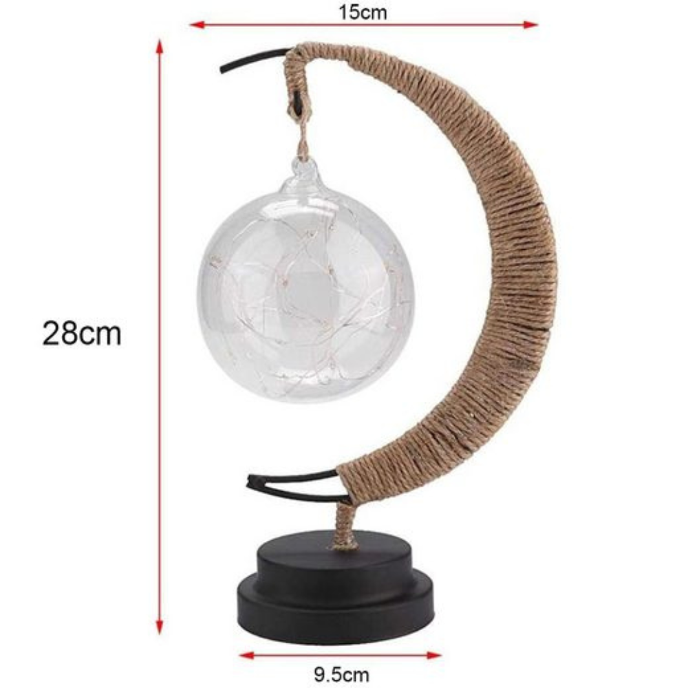 Lunéora™ | LED Mond-Tischlampe