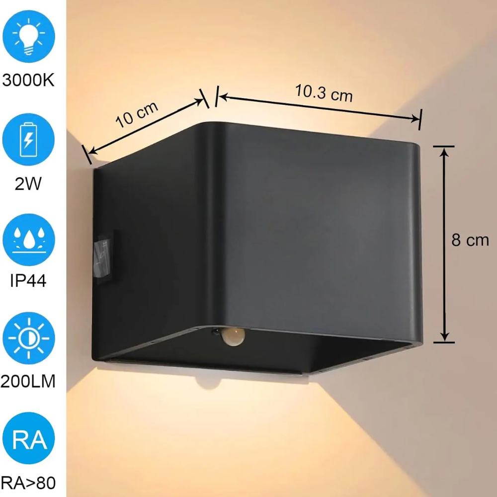 Evolite™ | Kabellose Wandleuchte