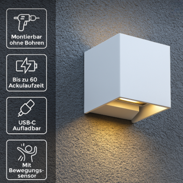 Evolite™ | Kabellose Wandleuchte