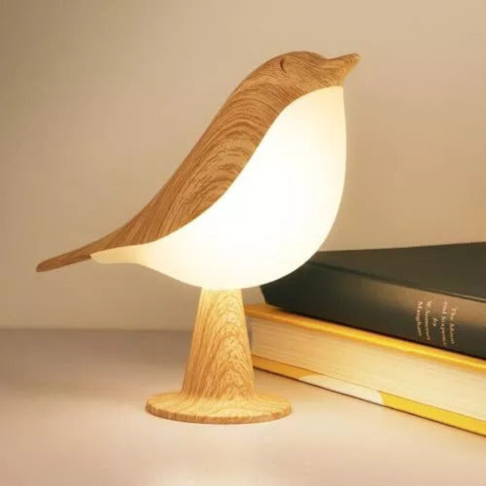 Birdalune™ | LED Vogel-Nachtlampe aus Holz