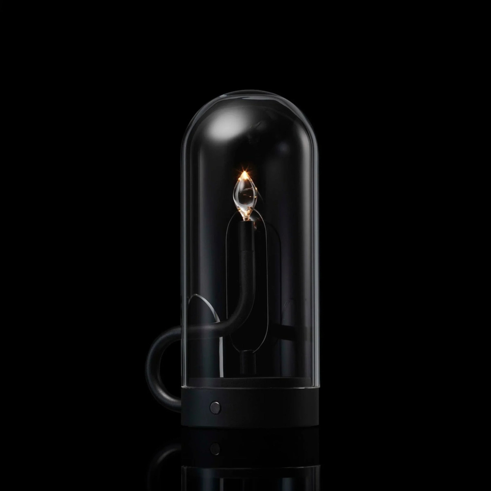 Glasévia™ | Moderne LED-Glas Tischlampe