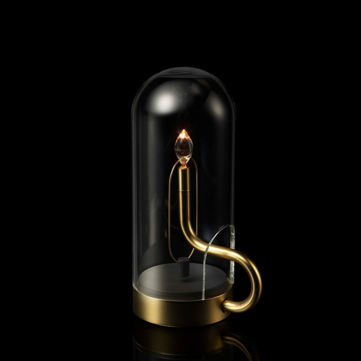 Glasévia™ | Moderne LED-Glas Tischlampe