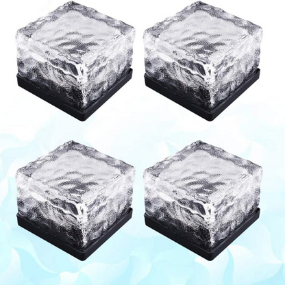 FrostaGlow™ | Eisglas Gartenleuchte