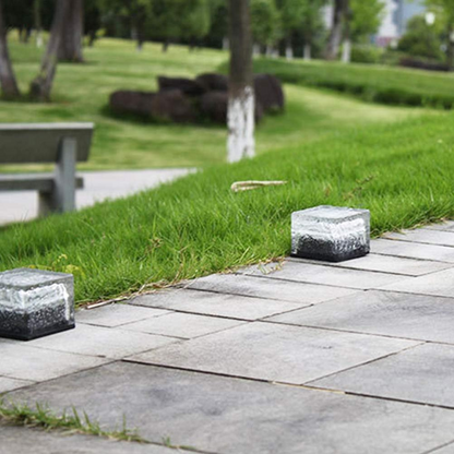 FrostaGlow™ | Eisglas Gartenleuchte