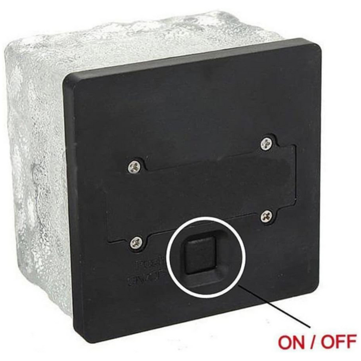Blocklume™ | LED Glasbaustein-Bodenleuchte