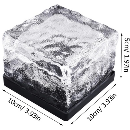 FrostaGlow™ | Eisglas Gartenleuchte