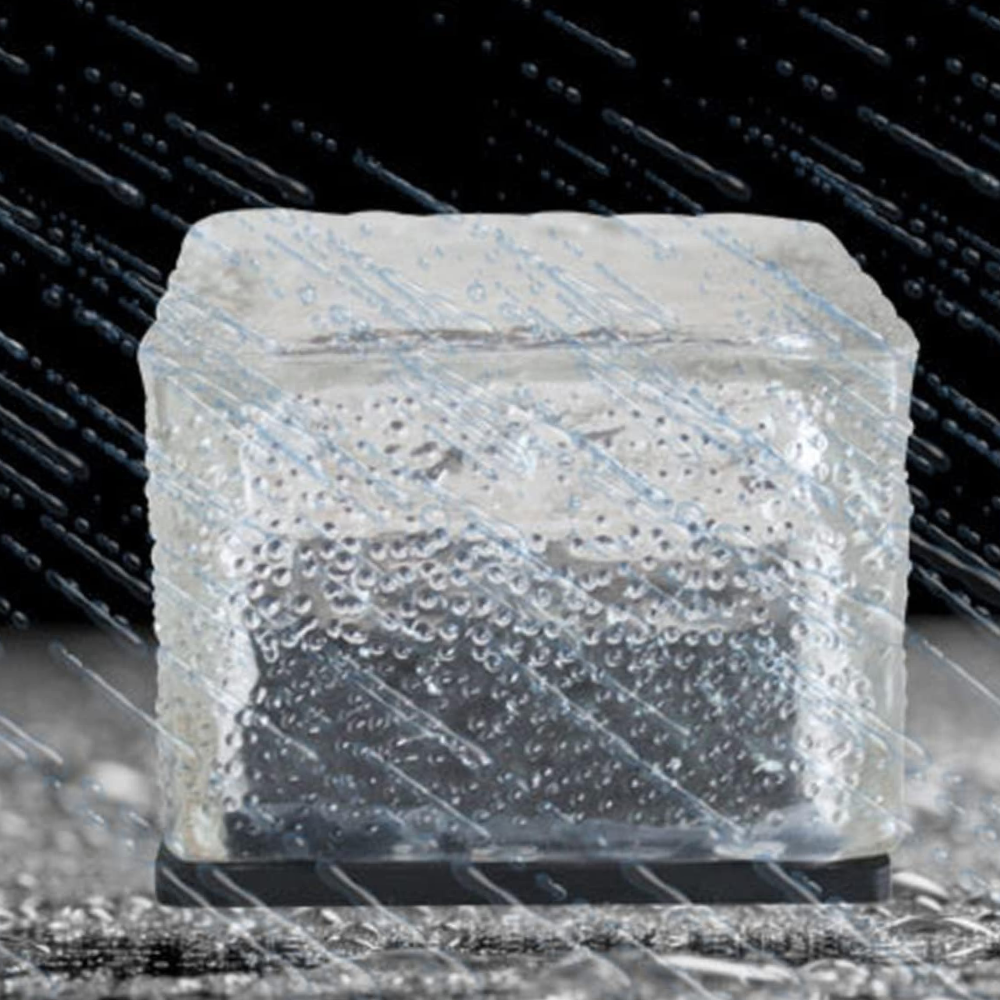 Blocklume™ | LED Glasbaustein-Bodenleuchte