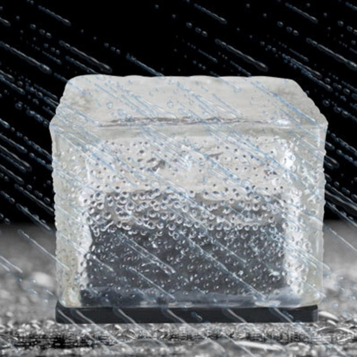 Blocklume™ | LED Glasbaustein-Bodenleuchte