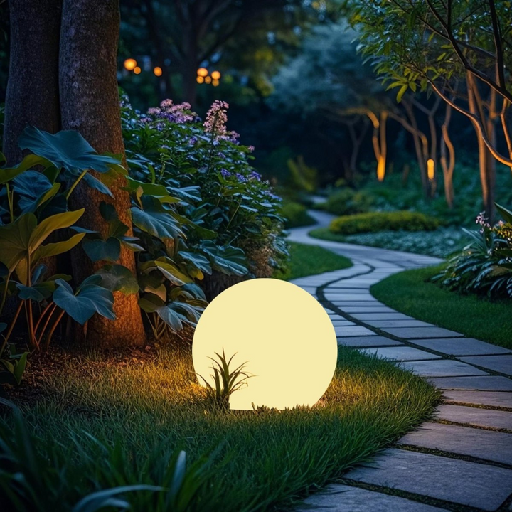 Orbélia™ | RGB Solar-Gartenkugeln