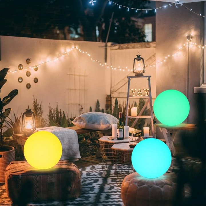 Orbélia™ | RGB Solar-Gartenkugeln