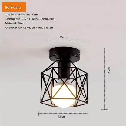 Solvane™ | Vintage-Metalllampe