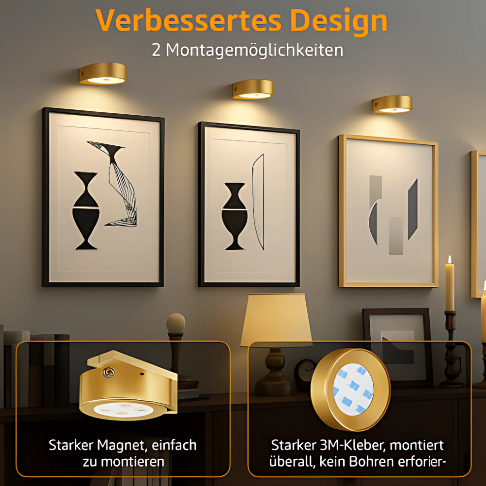 Chromalux™ | RGB LED-Design Wandleuchte