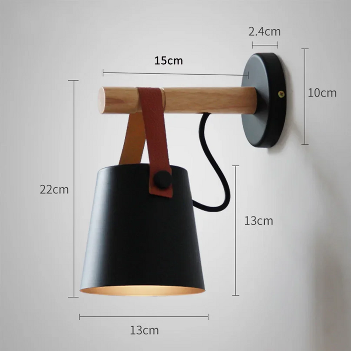 Nordwood™ | Skandinavische Design-Wandlampe