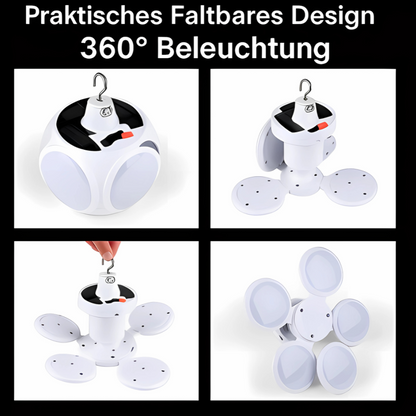 Heliora™ | die revolutionäre 360° faltbare Notleuchte