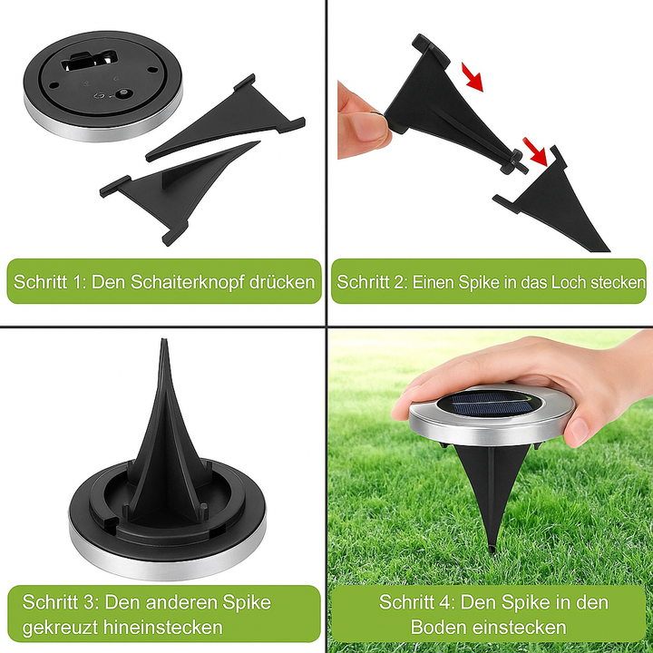 Groundsol™ | LED Solar-Bodenleuchte