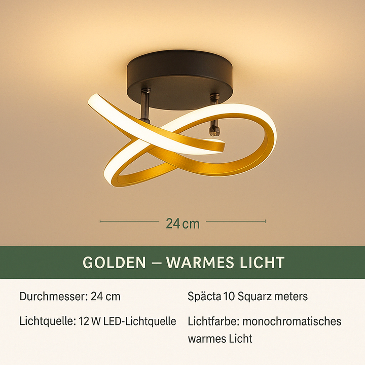 Lunévia™ | Moderne LED-Design Deckenleuchte