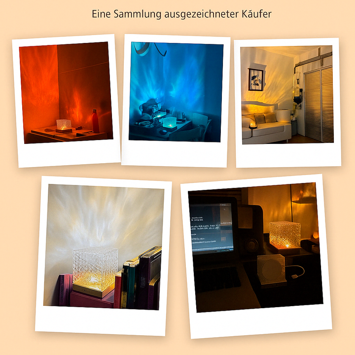 Glowéa™ | LED Glas-Design Tischlampe