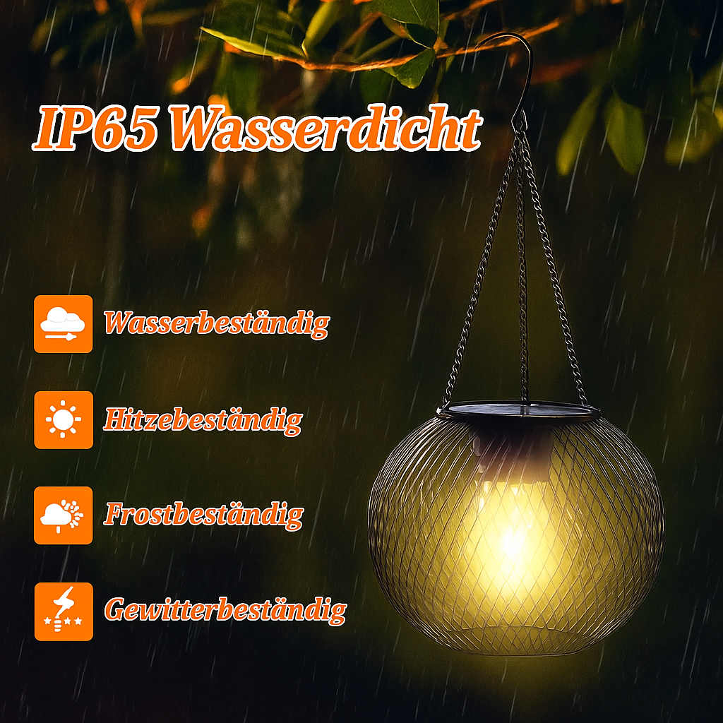Solunara™ | LED Solar-Gartenlaterne