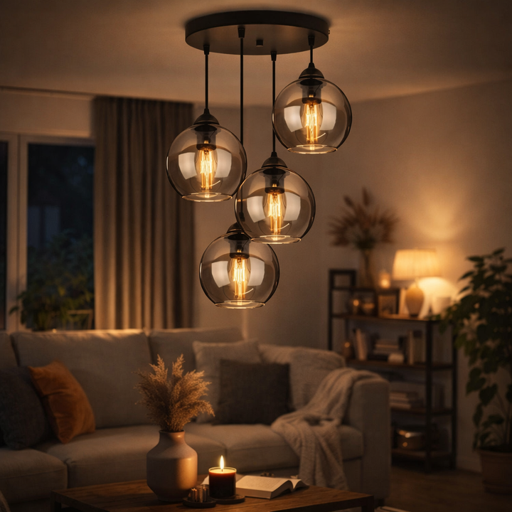 Gloréna™ | Nordic Glas-Pendelleuchte