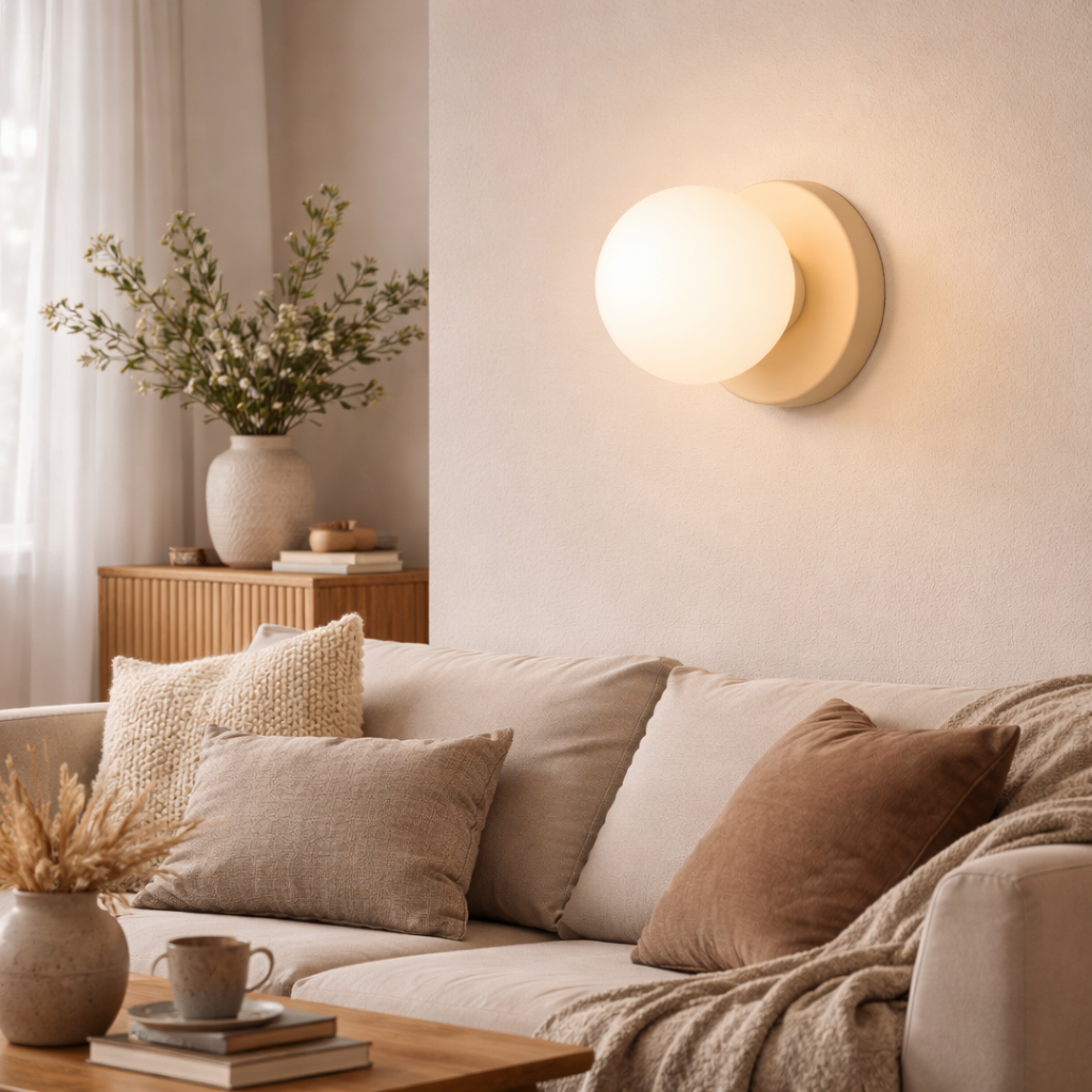Scandéa™ | Skandinavische Design-Wandlampe Weiß