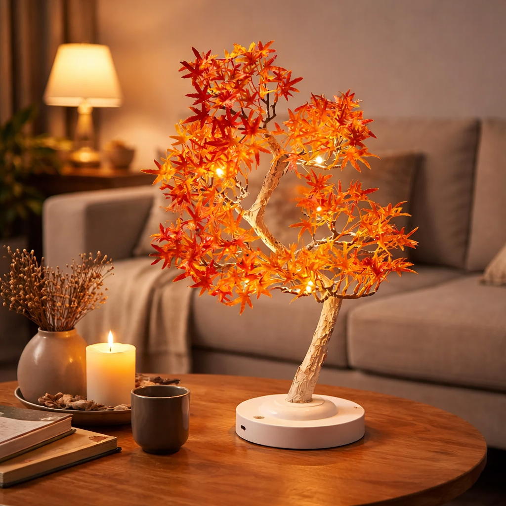 Mapelune™ | LED Ahornbaum-Tischlampe