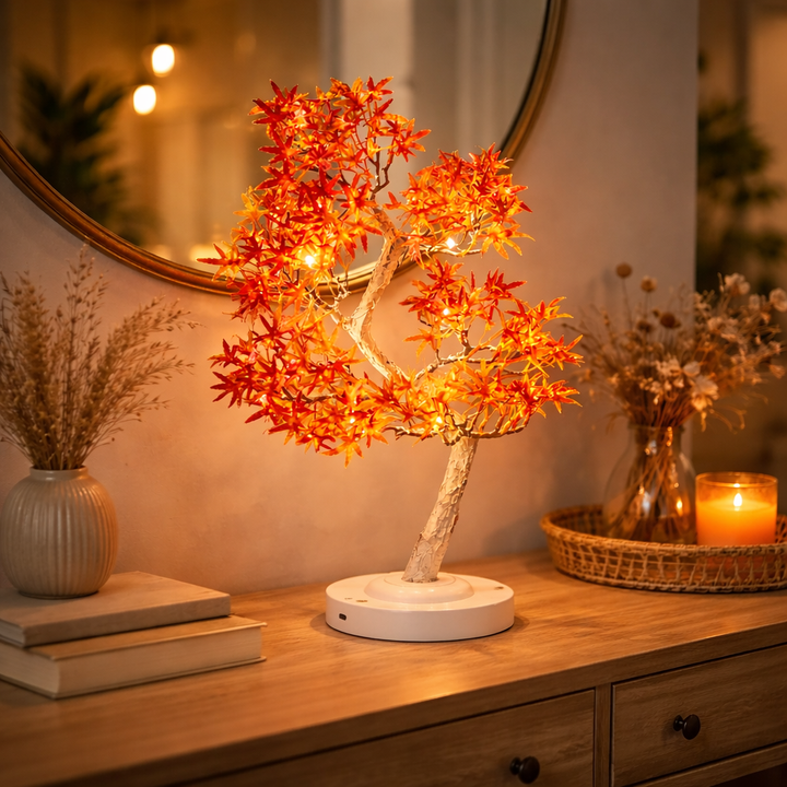 Mapelune™ | LED Ahornbaum-Tischlampe