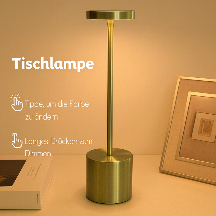 Lunovix™ | Kabellose LED-Design Tischlampe