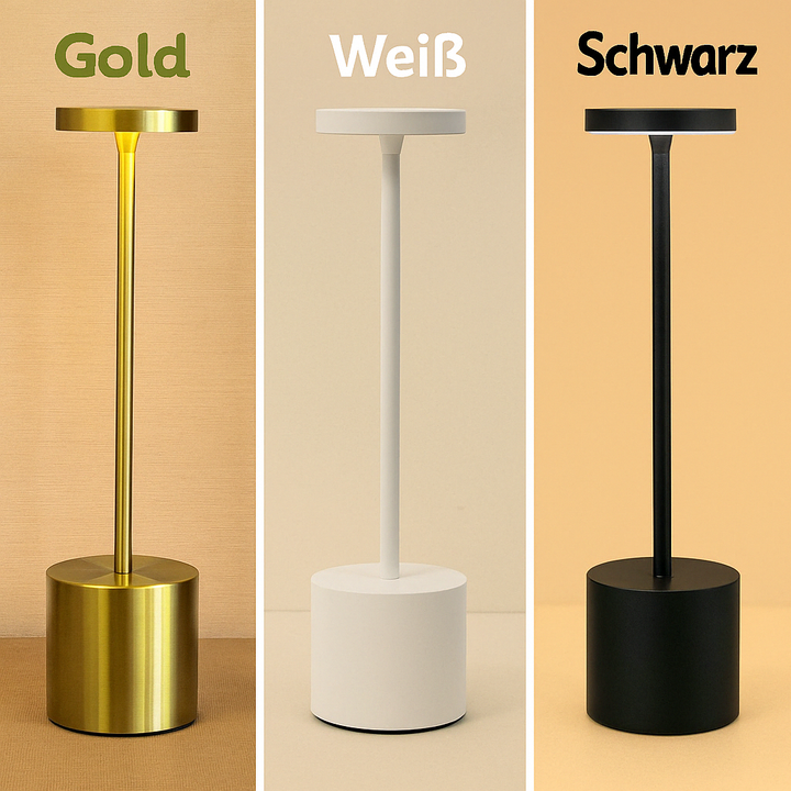 Lunovix™ | Kabellose LED-Design Tischlampe